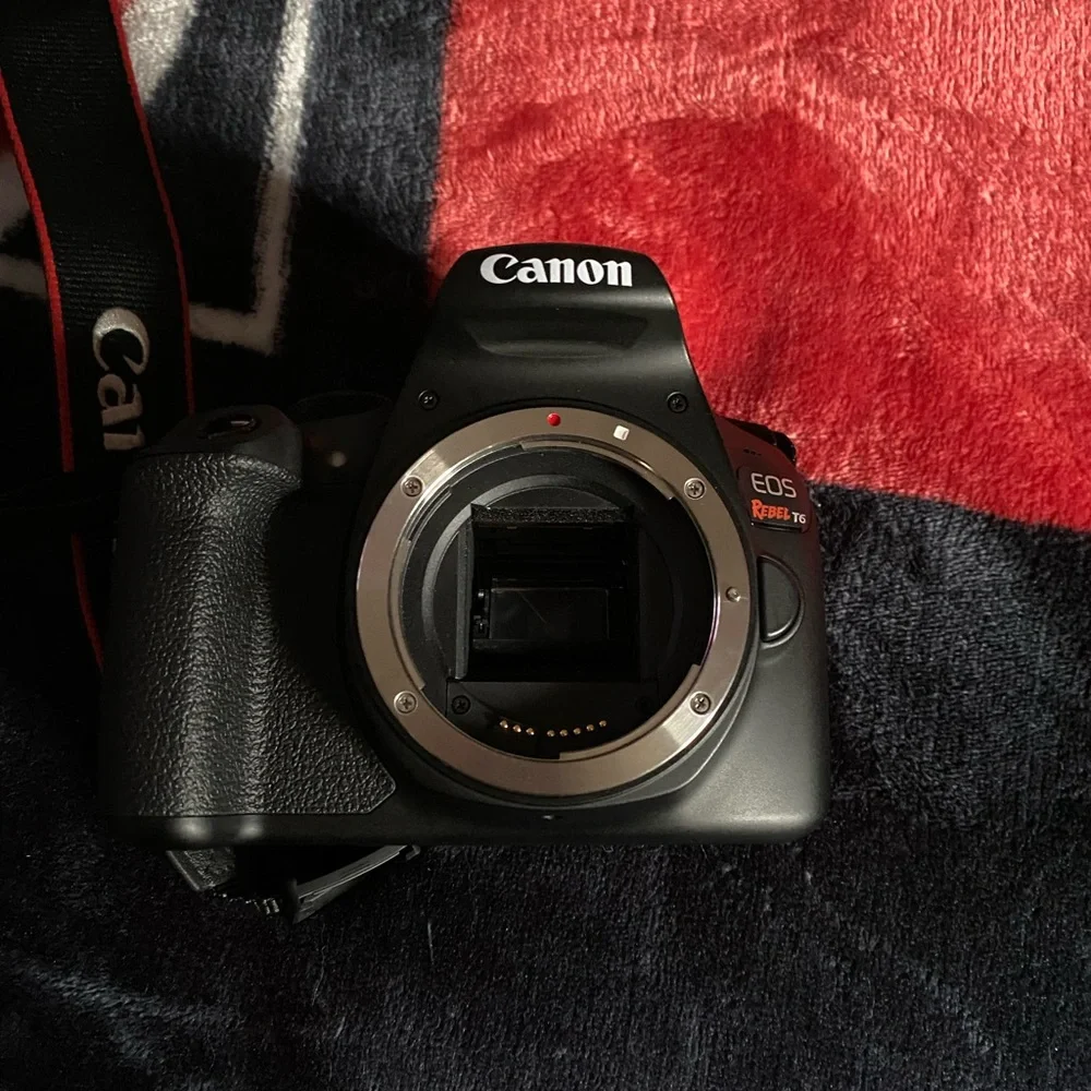 Excellent Canon Rebel T6 with 18-55 EF-S Lens